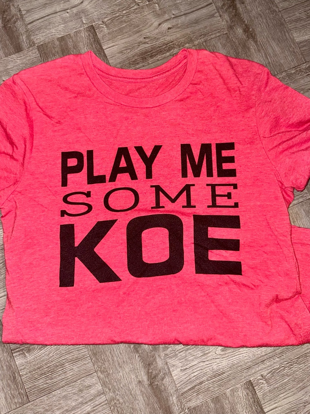 Women Play Me Some KOE Graphic Tee